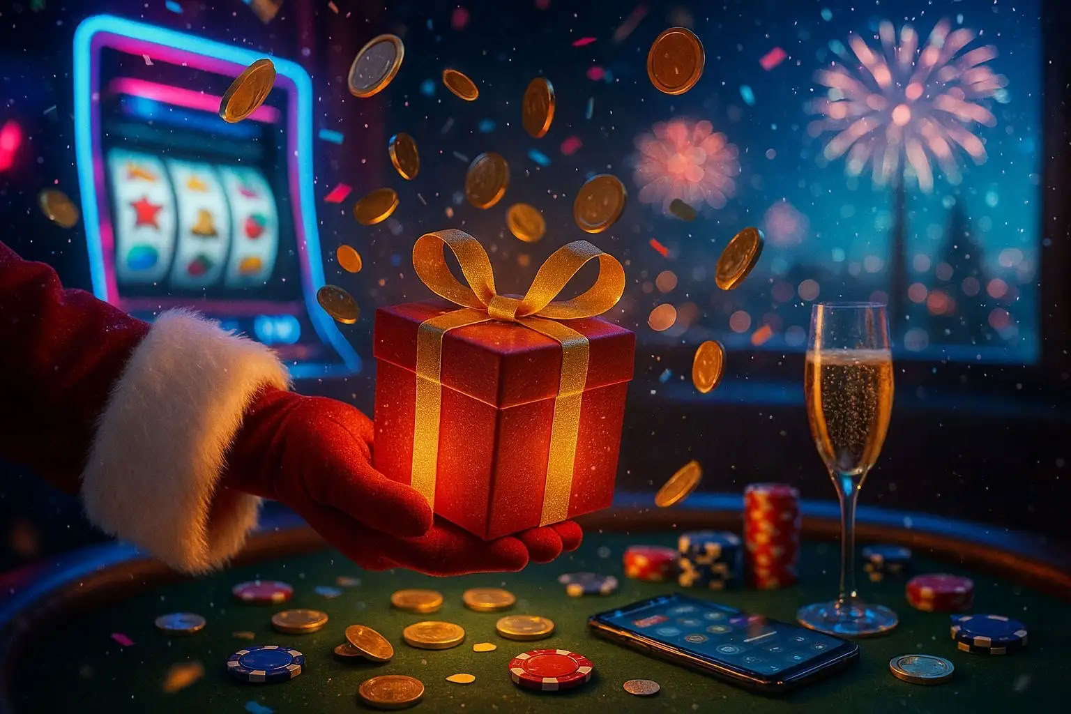 Promoções de Ano Novo no gameccc